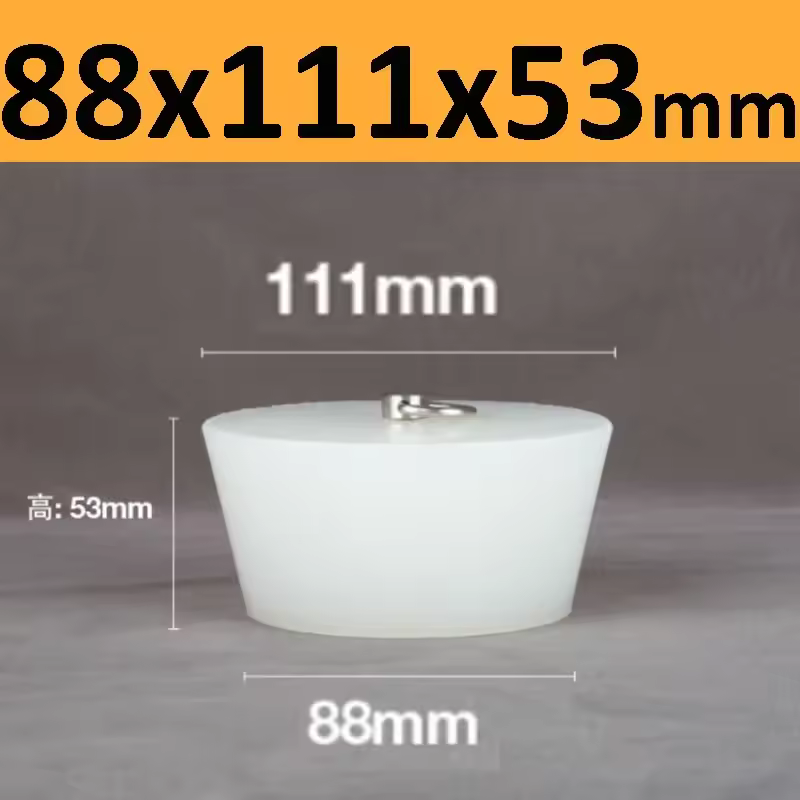 Conical Silicone Plugs With D Ring Waterproof Sealing Cover High Temp Hole Stopper For Bottle/Fish Tank/Barrel - Image 17