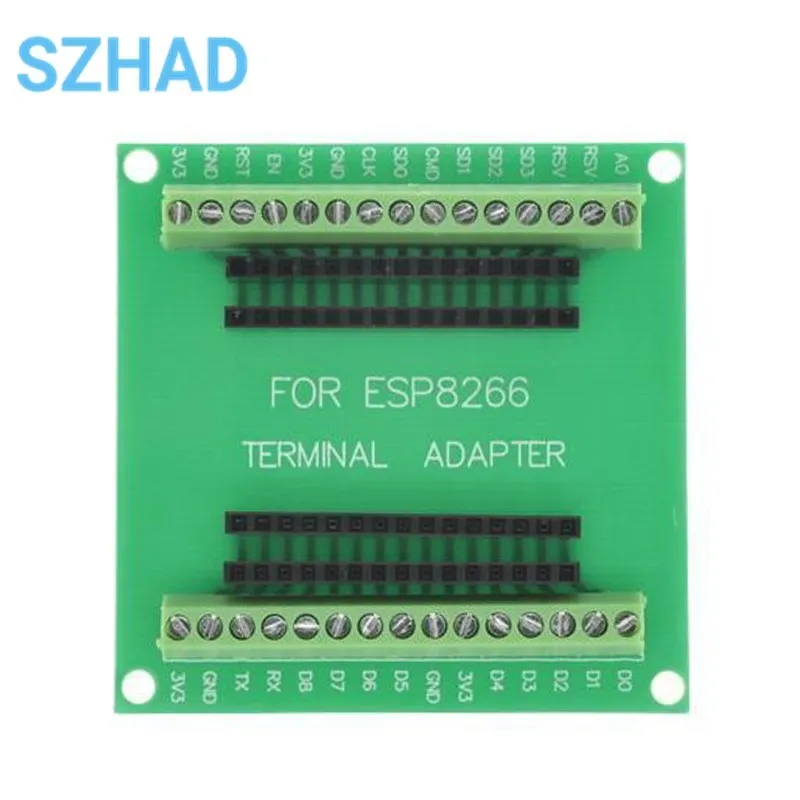 ESP8266 Expansion Board Terminal Adapter Is Compatible With NODEMCU V2 GPIO Led MCU Development Board