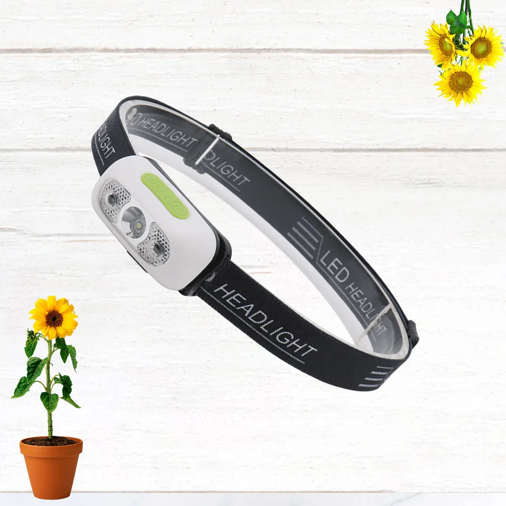 

1Pcs USB Charging Headlight Bright LED Visual Warning Light for Night Fishing Hunting Cycling Outdoor Use Easy Install