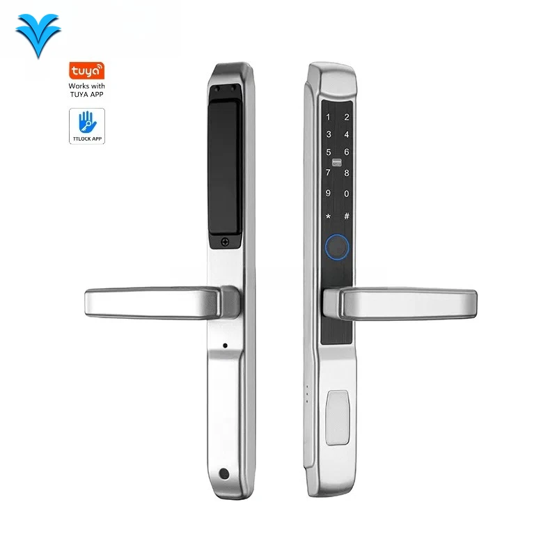 

Narrow Lock Ultra-thin Intelligent Aluminum Door Lock Tuya TTLOCK Waterproof Aluminum Intelligent Door Lock