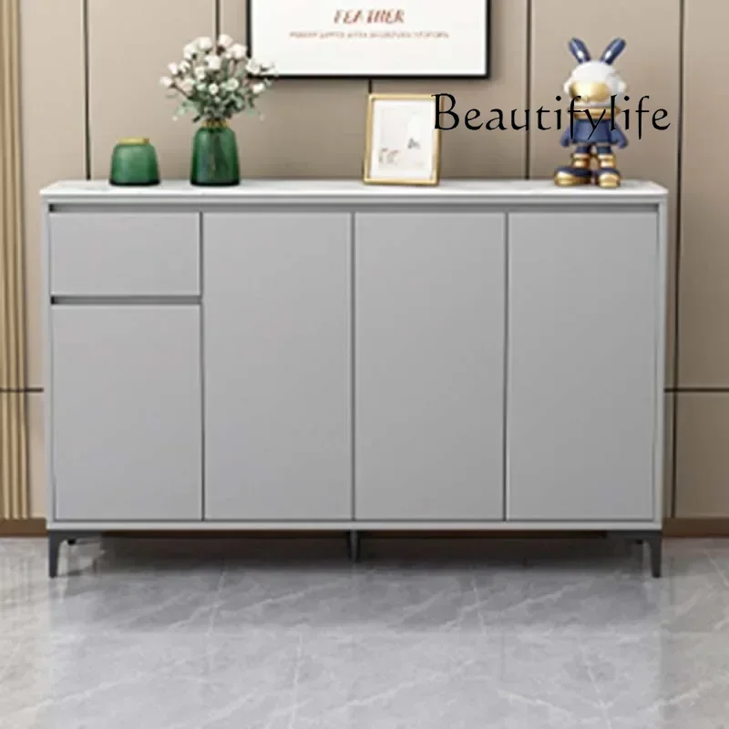 JJ جميلة خزانة خذاء مقاومة للماء متعددة الوظائف الفاخرة المنظم رف الأحذية غرفة المعيشة الحديثة المدى Chaussure أثاث المنزل #3