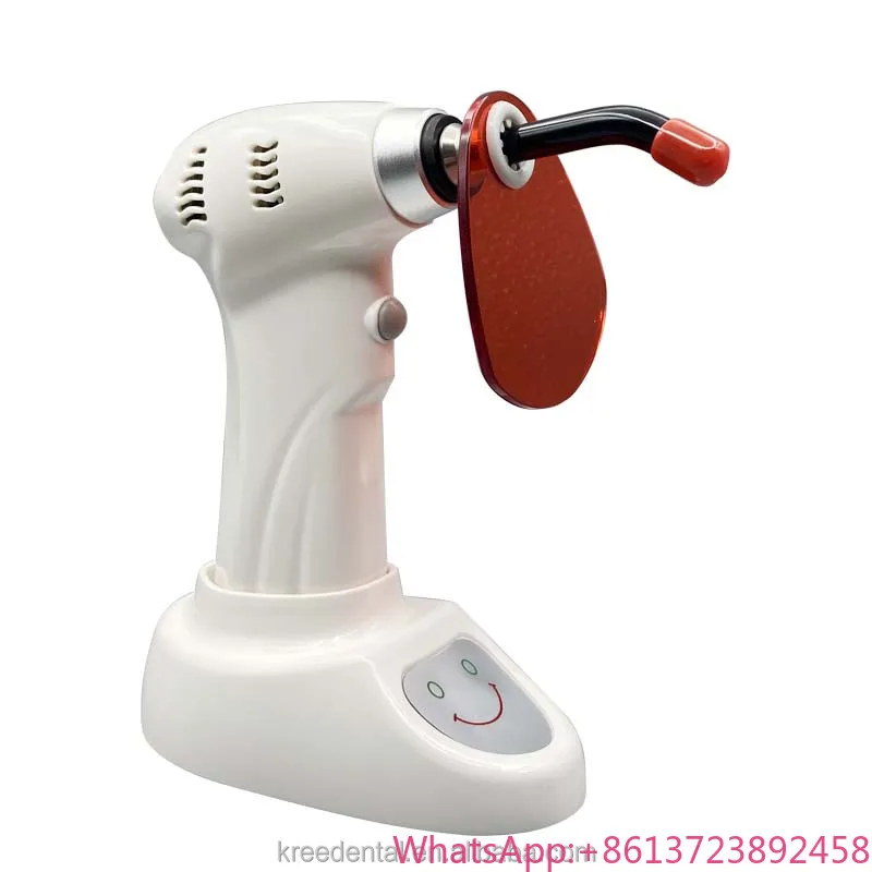 

Dent al Curing Light Whitening Gun Plastic Led Light Electric 5W Wireless LED Curing Lamp Polymerize Resin Uv Unit Dent al