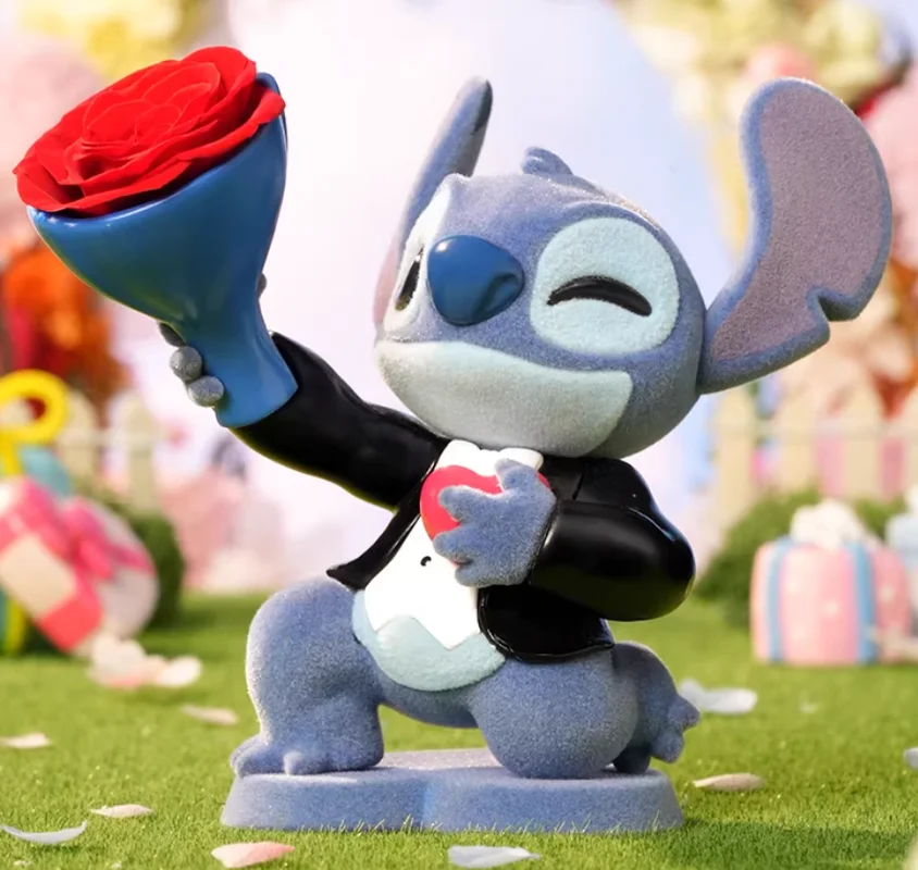 

New Products In Stock Stitch Sweet Cool Adventure Series Trendy Toys Figurines Desktop Ornaments Blind Boxes Birthday Surprise
