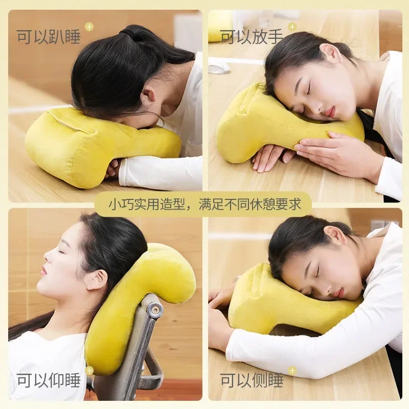 Office Nap Pillow Student Lumbar Cushion Pillow Family Leisure Decoration Pillow Home Decor Throw Pillows Office Chair