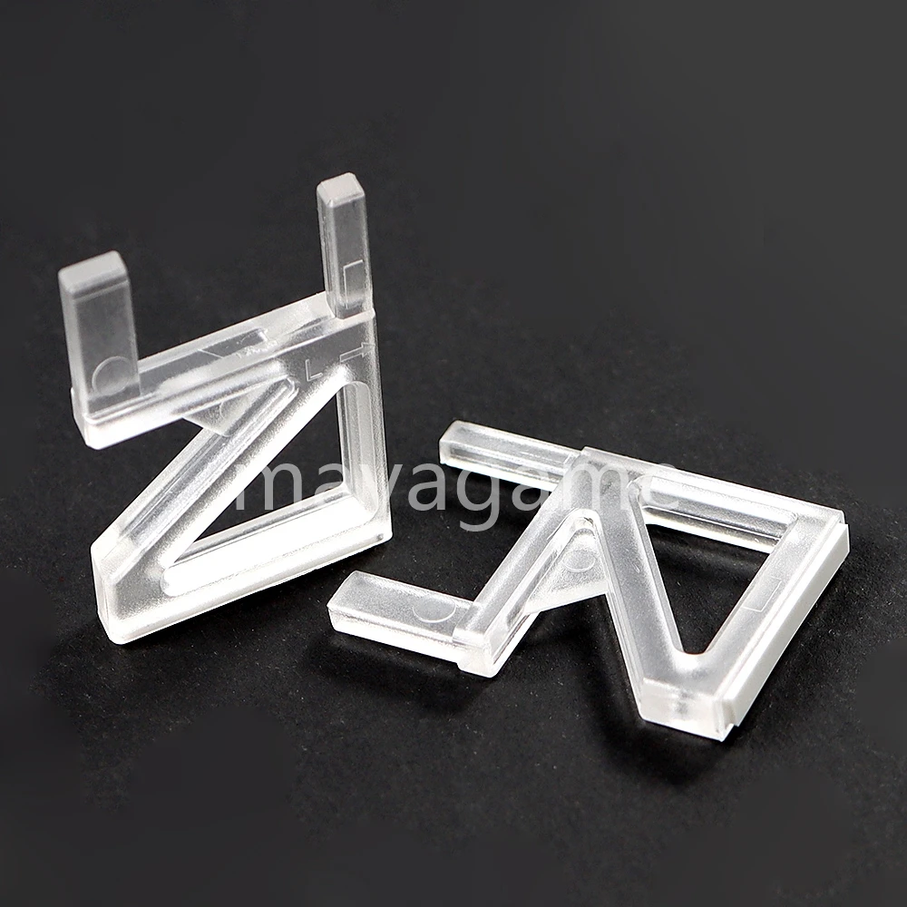 20 пар основания игровой консоли для PS5 Slim R-типа, горизонтальная подставка для дисплея, легкая подставка для игровых аксессуаров