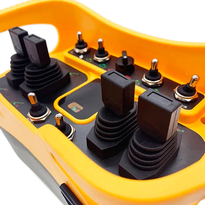 

(Sea shipping) Q9000 customized joystick remote control transmitter and receiver analog remote control