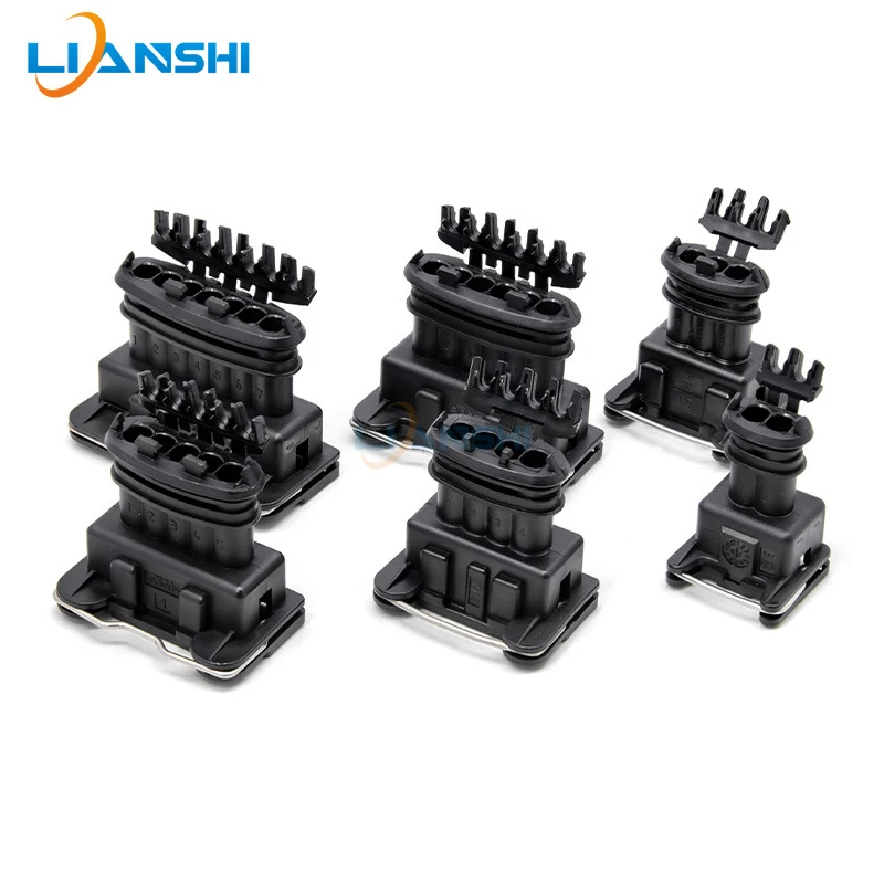 

282236-2 TE type 2-7 hole automotive wiring harness connector 282189-1 Sensor plug 282191-1