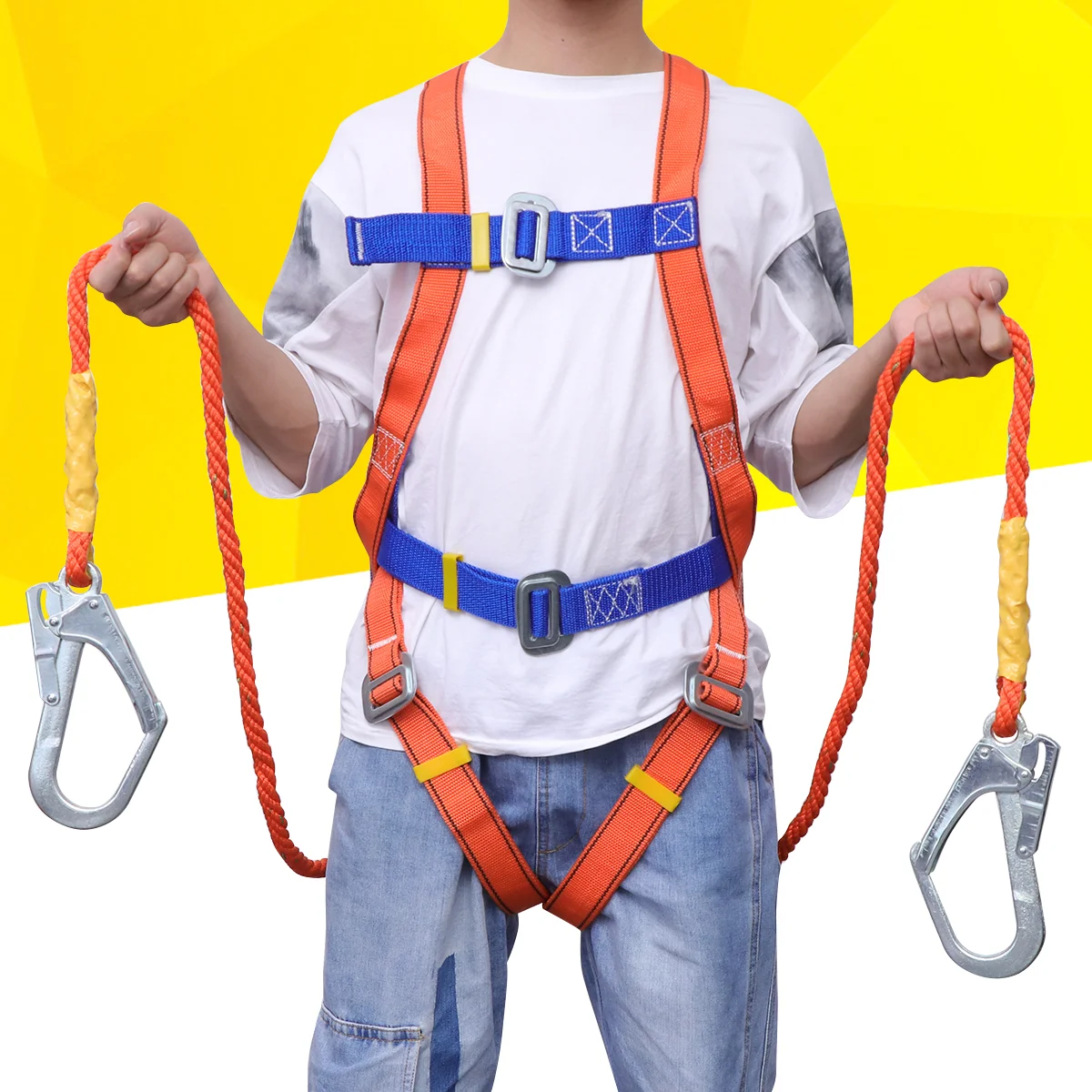 High Altitude Operation Outdoor Safety Belt Safety Zone Suspenders Climbing Safety Belt Anti Falling Protection Whole Body