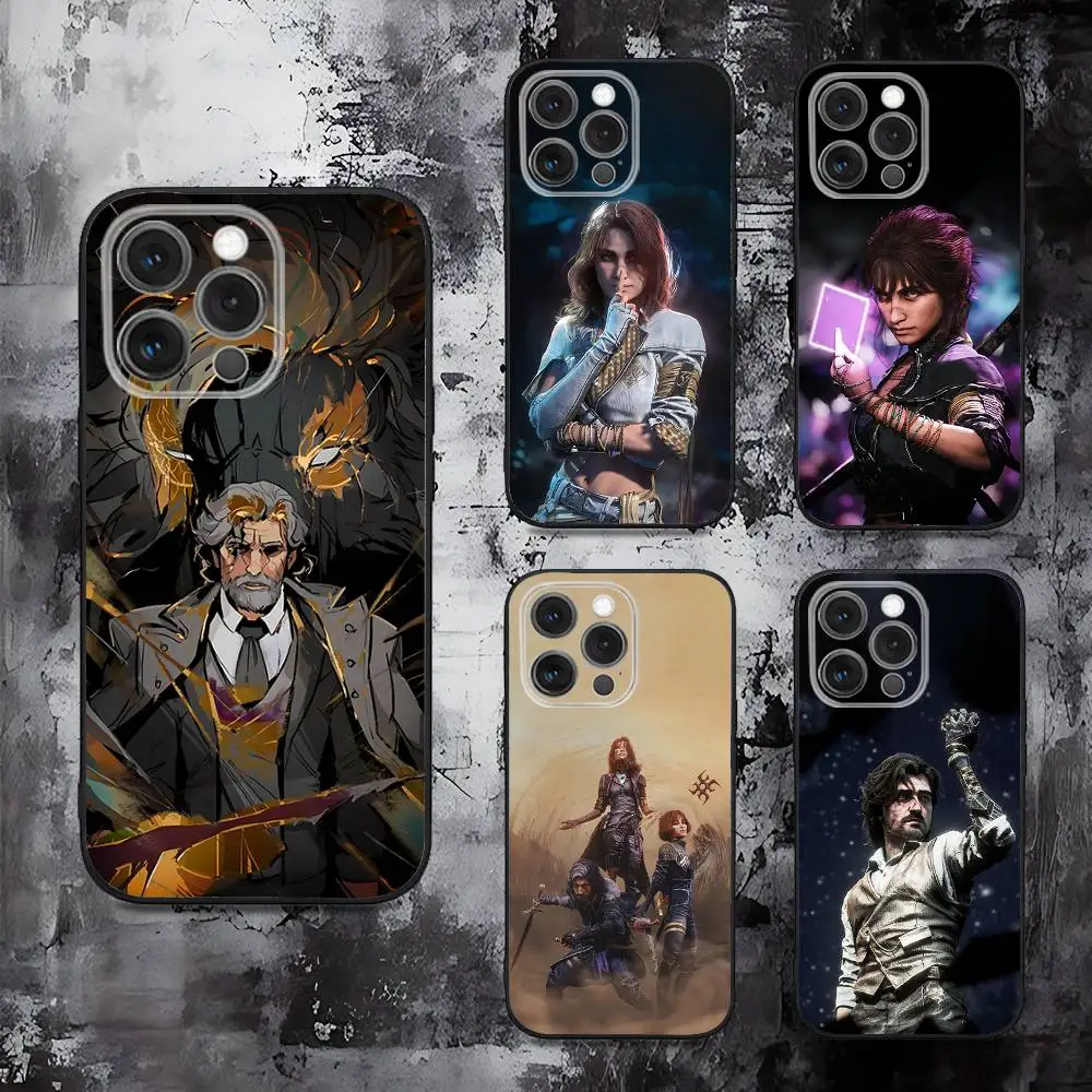 

Clair Obscur Expedition 33 Phone Case For iPhone 16,15,14,13,12,11,Pro,Max,Plus,X,XS,SE,E,Mini,Soft Silicone Black Case