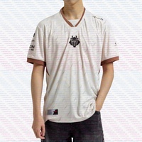 Esports G2 Club 2025 Uniform VCT Player Training Jersey Fans Tops T Men Women Breathable V-neck T-shirt Casual Short Sleeve