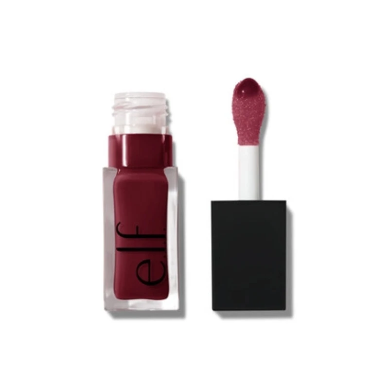Elf New Glow Reviver Lipgloss Candy Divine Wine Getöntes Leichtes Feuchtigkeitsspendendes Nährendes Lippenöl Volumen-Gebendes Lippen-Make-up Kosmetik