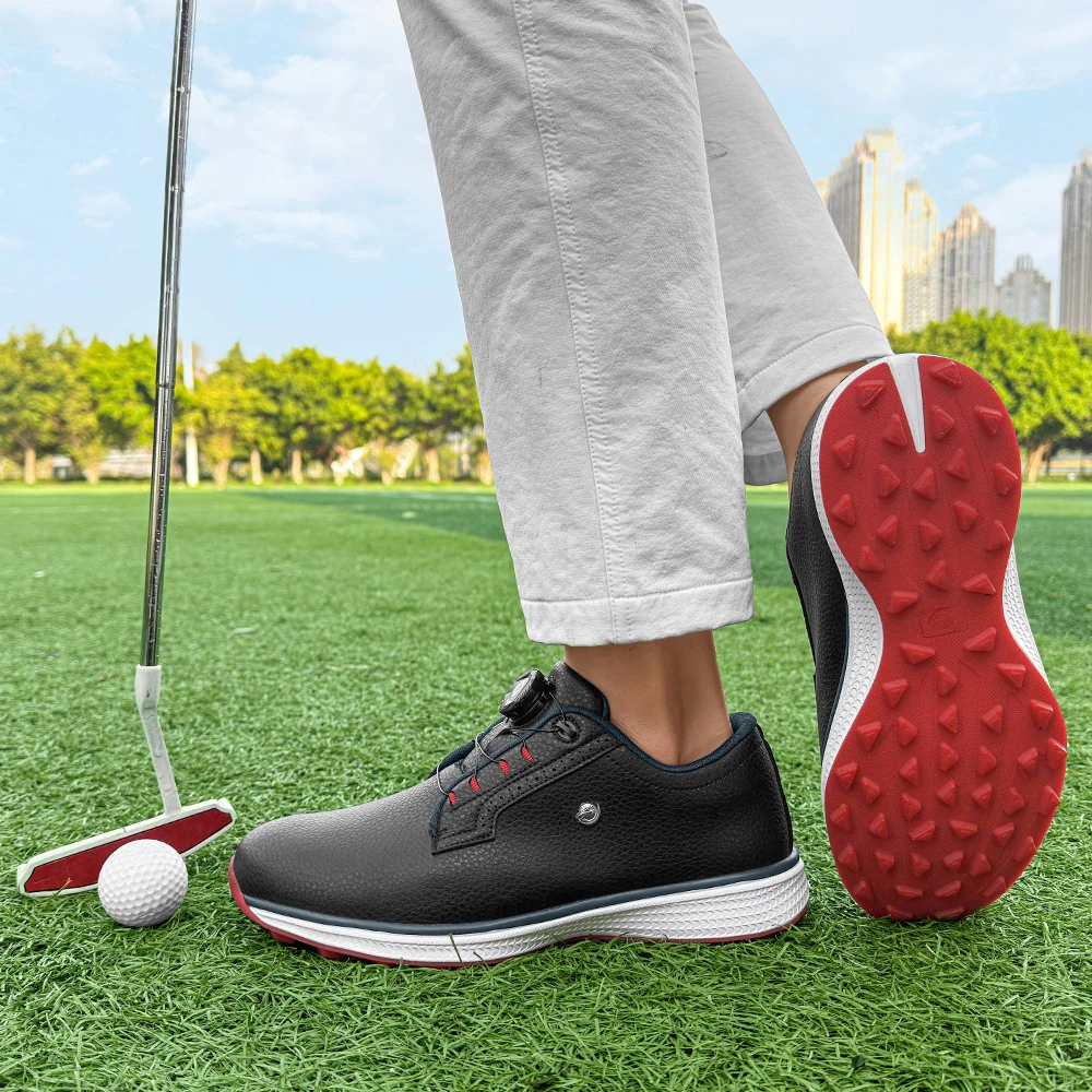 

Unisex Golf Training Shoes Waterproof Casual Breathable Non-slip Spikeless Ball Shoes for Men and Women Footwear