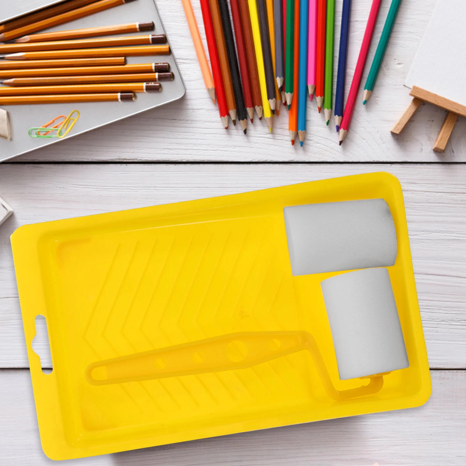 MultiFunction Diy Paint Roller Set For Home Decor Large Surface Application Wall Ceiling Furniture Painting Supplies