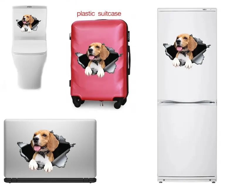 Funny car decal, Beagle decal, Beagle magnet, Beagle sticker, car decoration,car print