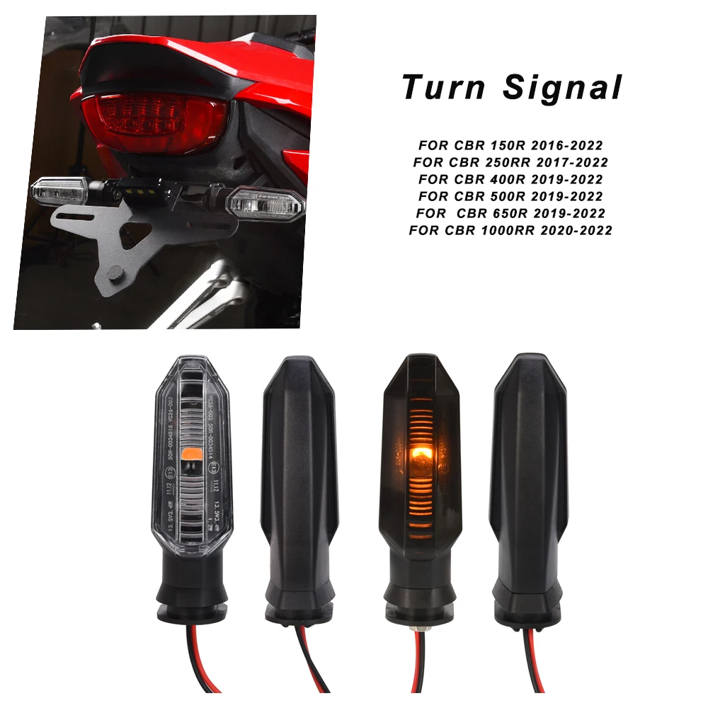 

Motorcycle Turn Signal FOR HONDA CBR 150R 250RR 400R 500R 650R 1000RR 2016 2017 2018 2019 2020 2021 2022 CBR250RR CBR1000RR