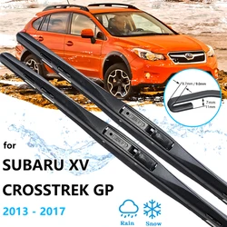 For Subaru Crosstrek XV GP 2013 2014 2015 2016 2017 Front Rear Wiper Blades Set Cutter Arm Window Brushes Accessories Cleaners