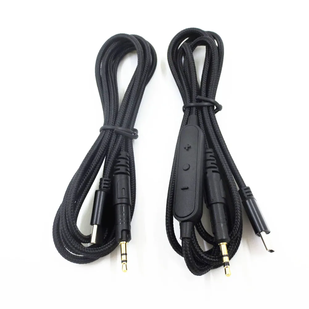 

With/Without Volume Control Type-C/USB C to 2.5mm Jack Headphone Cable 1.5M Audio Cord For Audio-Technica M40X M50X M60X M70X