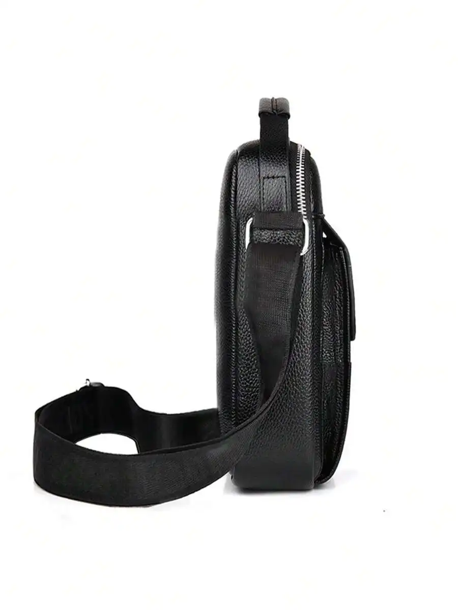 

Mens Casual Genuine Leather Shoulder Bag Fashion Crossbody Bag