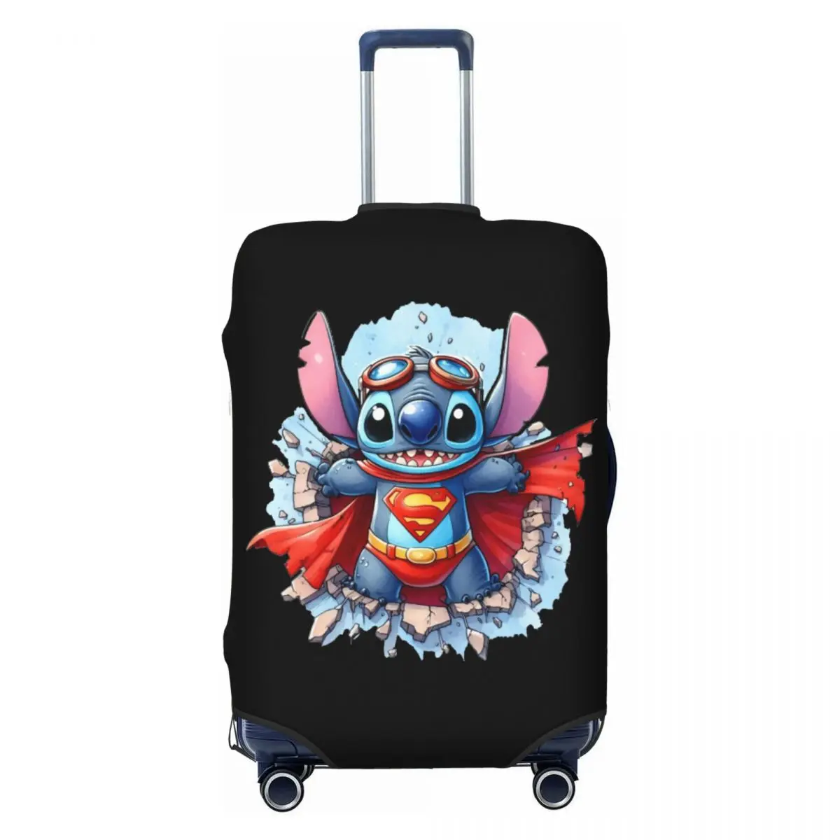 

Custom Stitch Anime Luggage Cover Protector Funny Travel Suitcase Protective Cover for 18-32 Inch
