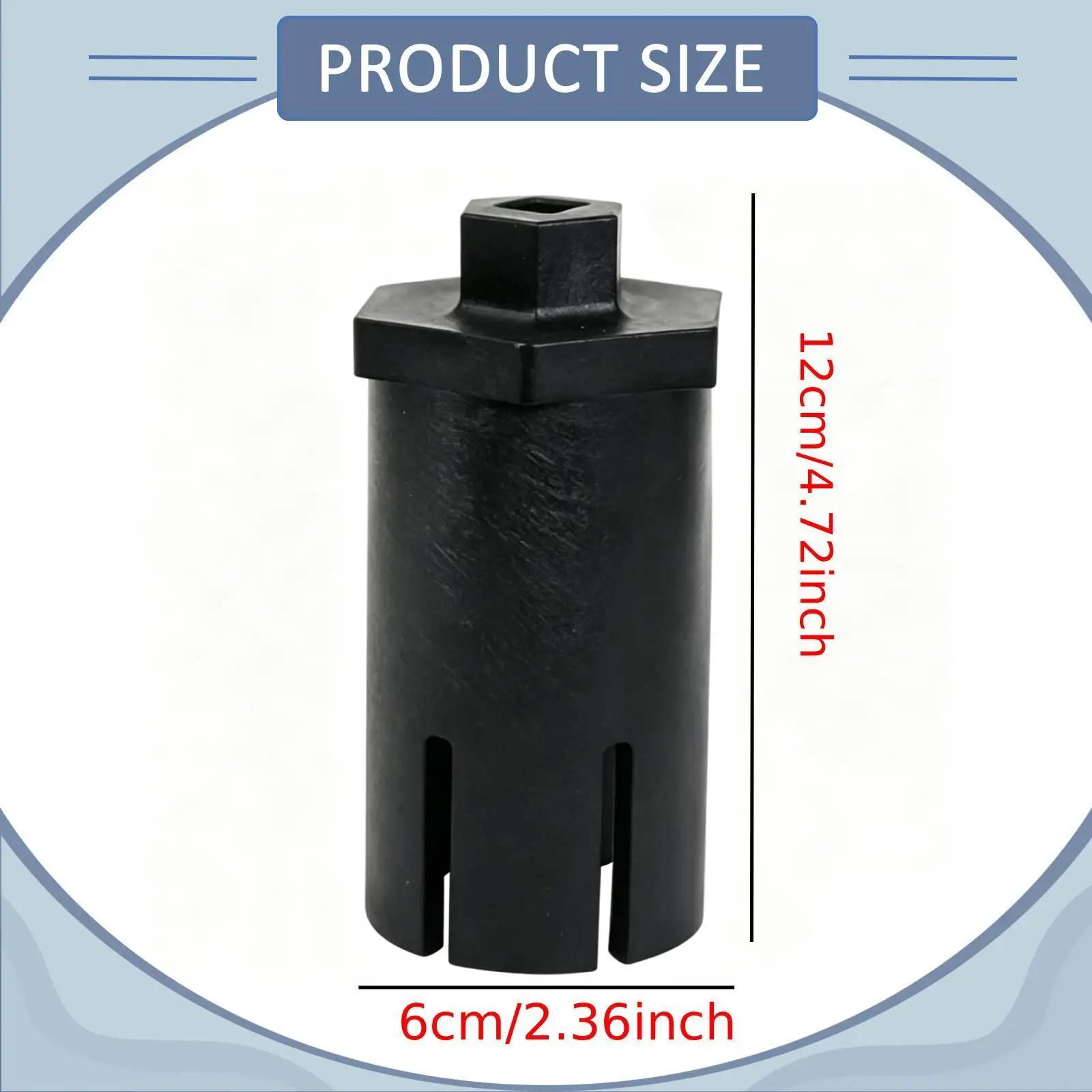 Removal Wrench Socket Tool Ergonomic Grip Plastic Pp Durable Accessory for ST100500 15Z025 Toilet Repair