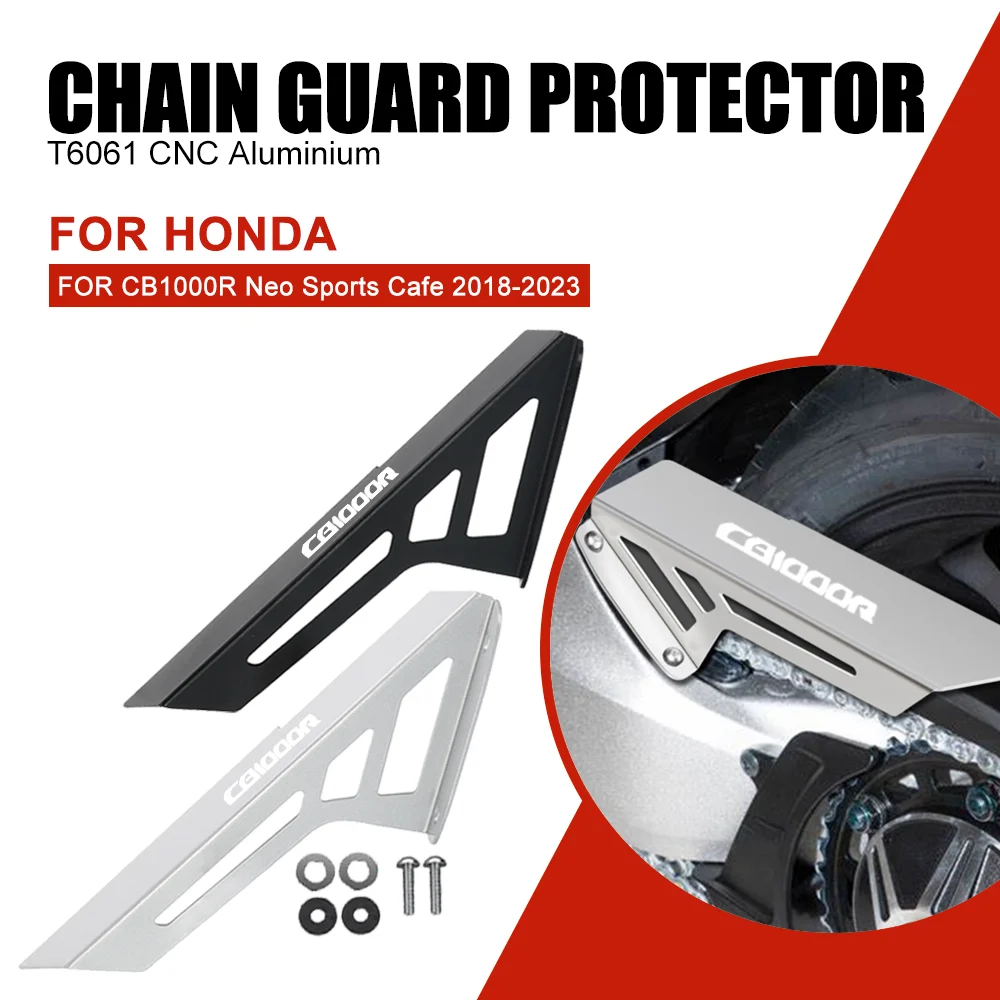 

CNC Chain Cover Rear Chain Belt Guard For Honda CB1000R Neo Sports Cafe 2018-2020-2021-2022-2023 CB 1000R CB1000 R CB 1000 R