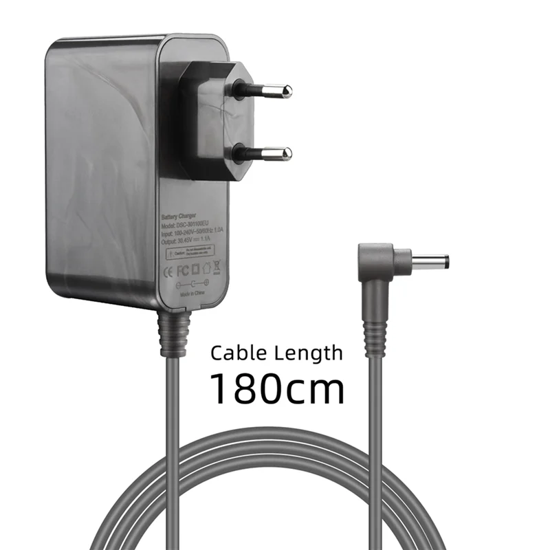 Cargador de BAAM-2X para aspiradora Dyson V10 V11 V15 SV12, reemplazo de línea de carga, adaptador de corriente de batería, 30,45 V/1100Ma, enchufe europeo