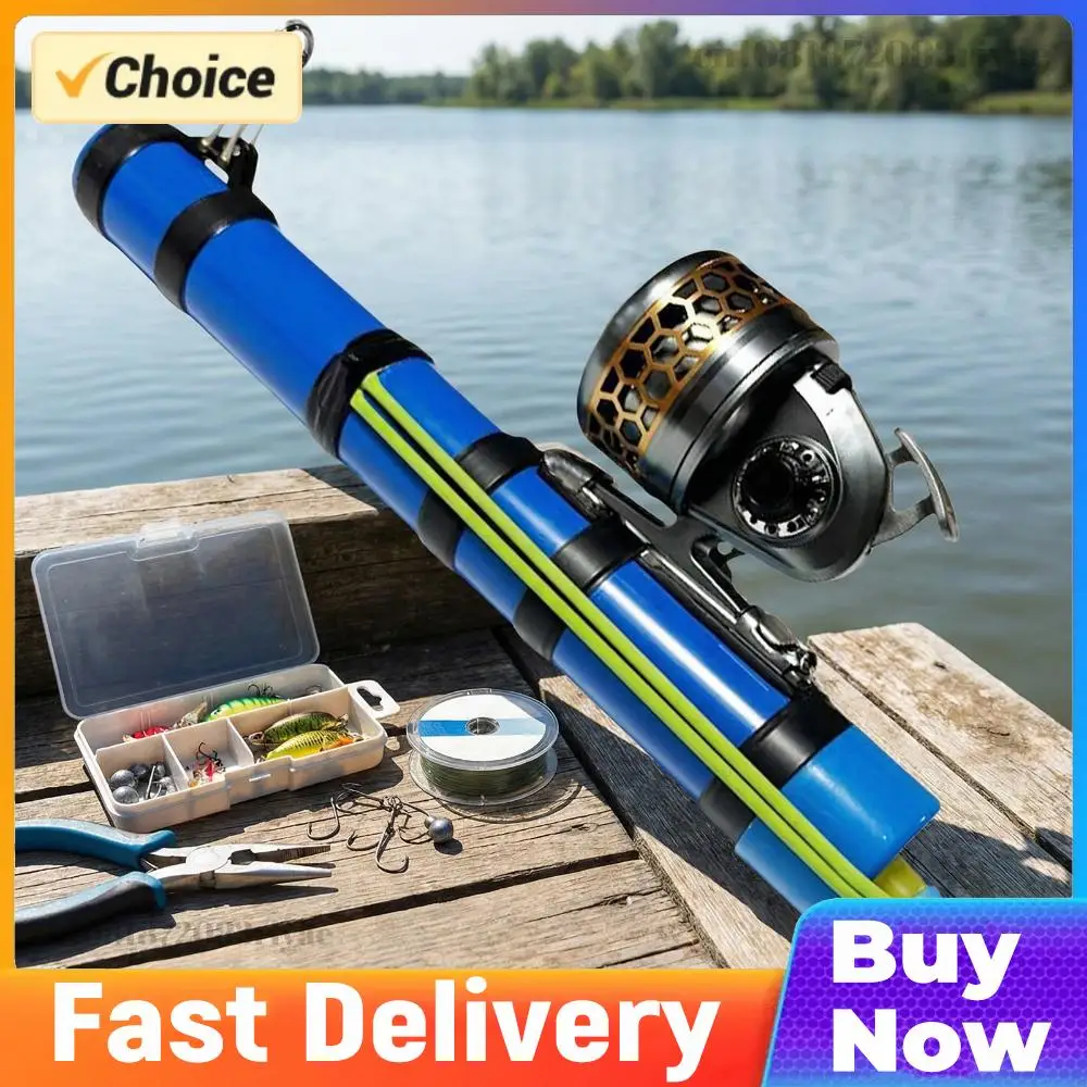 

Рыболовная катапульта-удочка с катушкой для запуска приманки, многоразовое оборудование для запуска рыболовных наживок для активного отдыха и путешествий