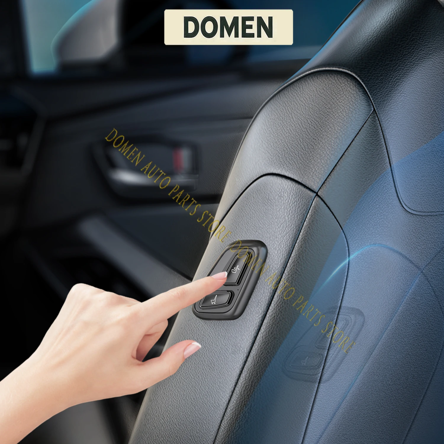 DOMEN For Honda Accord 2008-2024/ CRV CR-V 2011-2024 Power Seat Button Wireless Seat Adjustment Module Switch