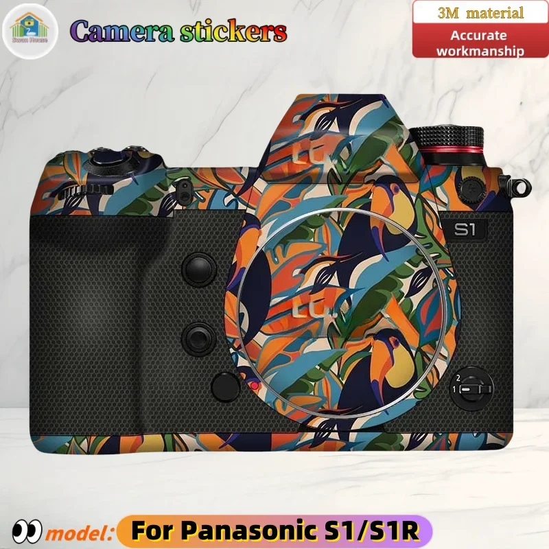 

For Panasonic S1/S1R Camera stickers, DIY skin,Precision tailoring wear-resistant protective film