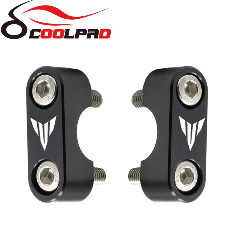 Handlebar Clamp Cover For YAMAHA MT25 MT03 MT07 FZ07 FZ16 FZ25 SCR 950 SR 400 V STAR 250 Motorcycle CNC Bar Top Clamping