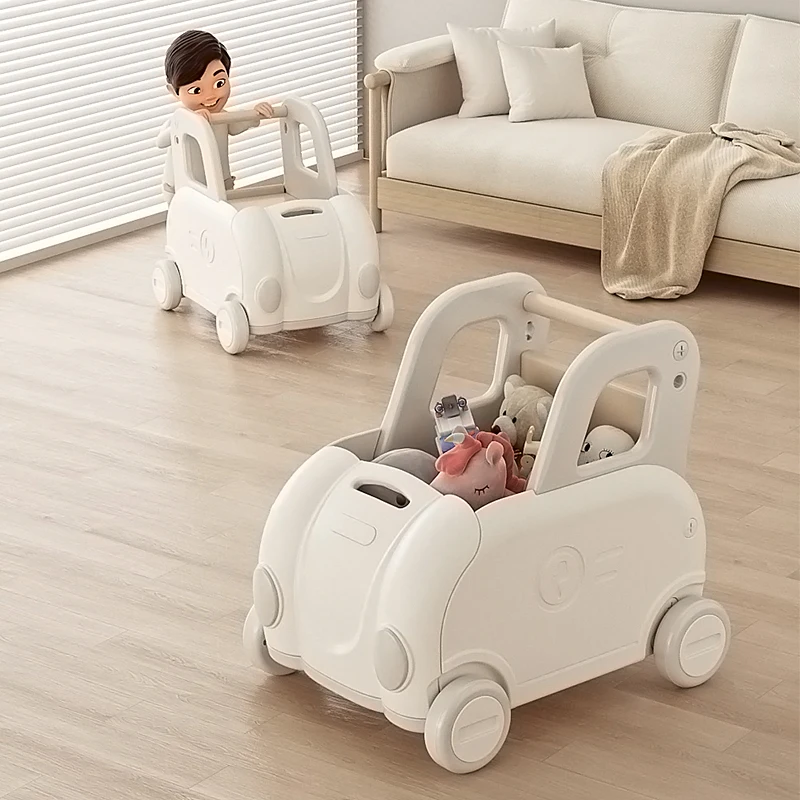 New INS Baby Car Walker 4 Wheels Infant Strollers Plastic Game Multifunctional Push Toy Activity Wagon for Toddler