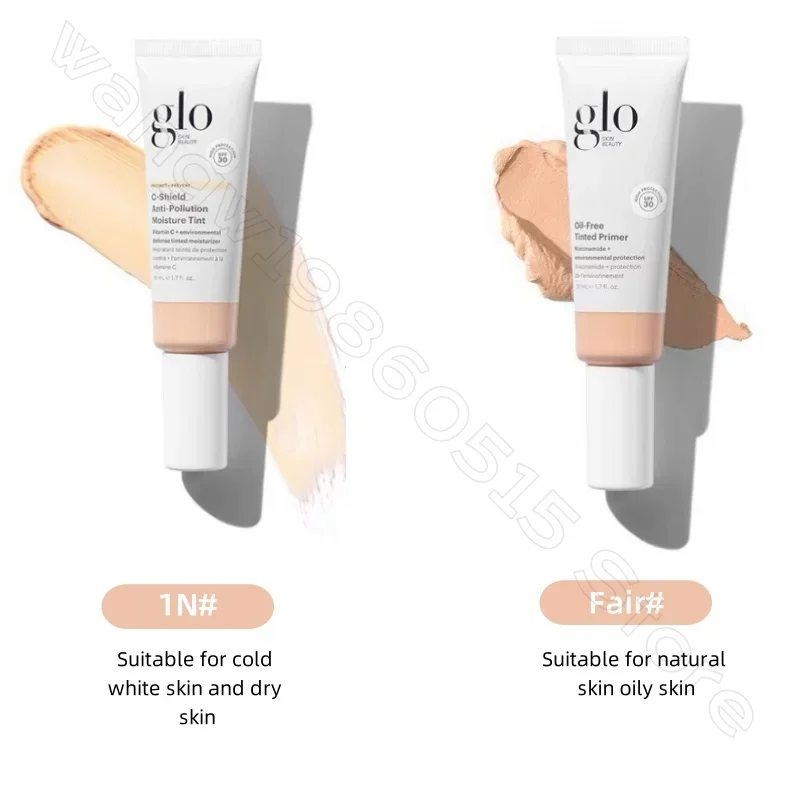 カラーフェイスクリーム 1N ブライトニングスキンカラー分離クリームファンデーション液体 SPF30 ライトファンデーションメイクアップ