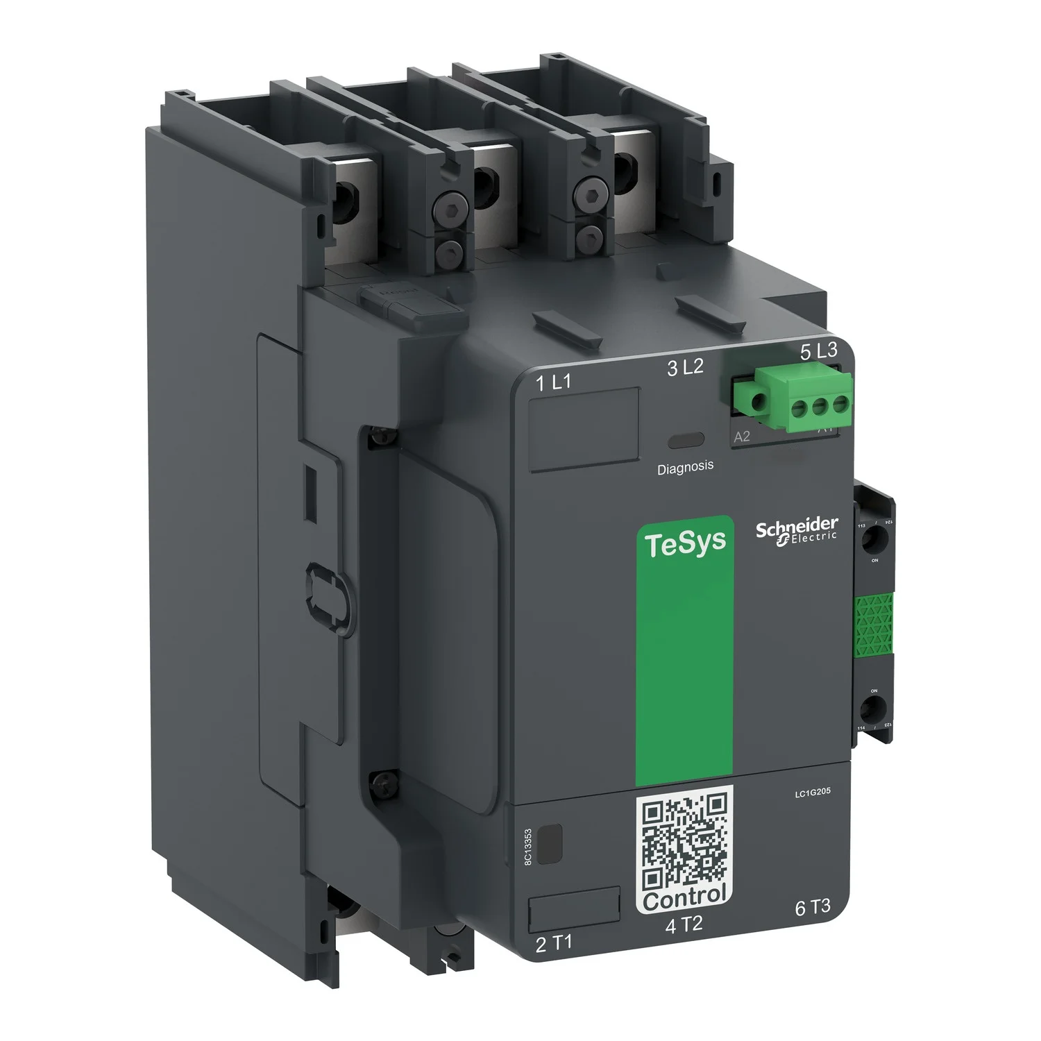 

LC1D245M7C new model LC1G245KUEC TeSys G 245A 3P 100-250V AC-DC contactor