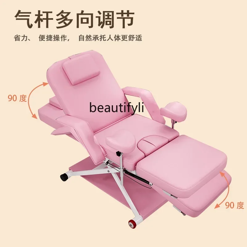 

yj32 Letto per visita ginecologica medica Letto per test privato Letto di bellezza elettrico pieghevole multifunzionale