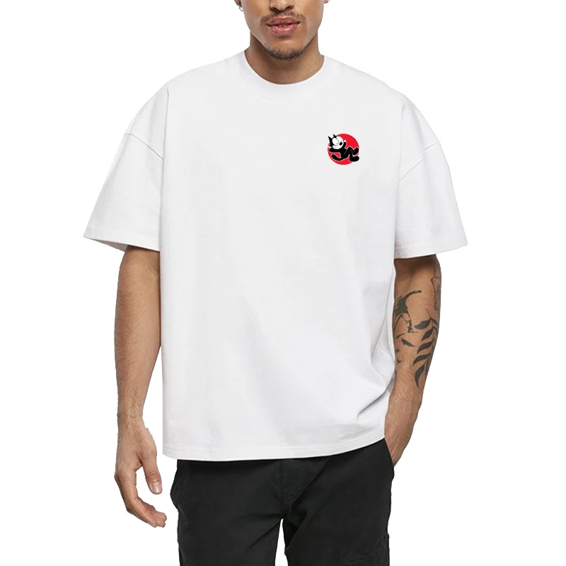

Personalized Graphic T Shirts Y2k F-Felixs The Cat Men's Clothing Vintage Short Sleeve Tee New in Tops & Tees Streetwear