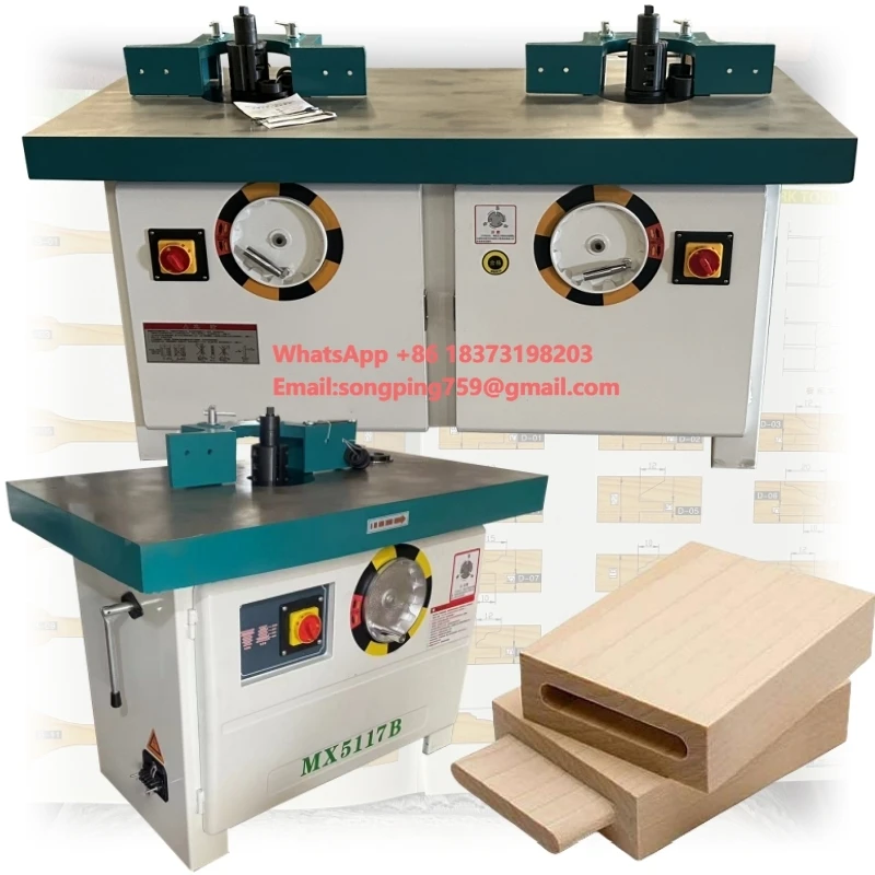 

High Quality MX5117B Woodworking Machinery Single Wood Spindle Moulder Machine CNC Wood Milling Machine for Wood