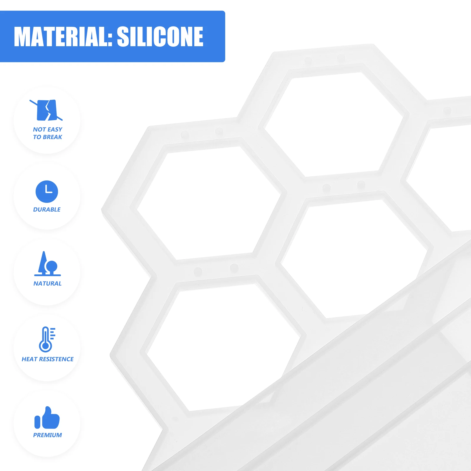 

1Set Silicone Earring Stand Mold DIY Handmade Craft Tool Add Embellishments Unique Hanger Durable Sturdy Long Time Use