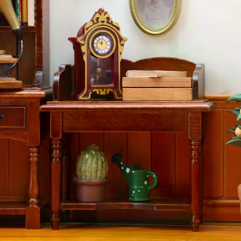 1:12 Dollhouse Miniature Dressing Table Desk Table Furniture Home Model Decor Toy Doll House Accessories