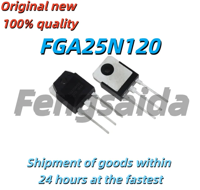 5pcs Brand new original FGA25N120ANTD FGA25N120 induction cooker power tube TO-3P
