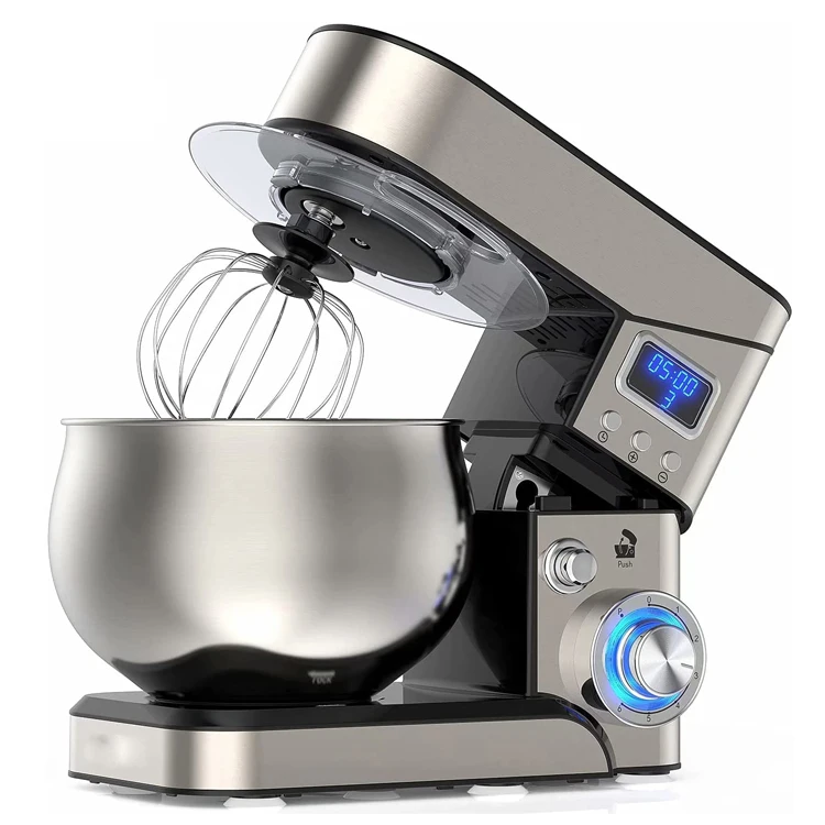 5L 600W Stand Voedselmixer Met Roestvrijstalen Kom Cake Mixer Deeg Kneden Machine