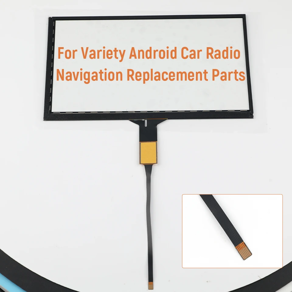 7 inch 6 Pins Touch Screen Glass Digitizer QT-0155-FPC 165*100mm JR-005-GT911 For Variety Android Car Radio Navigation