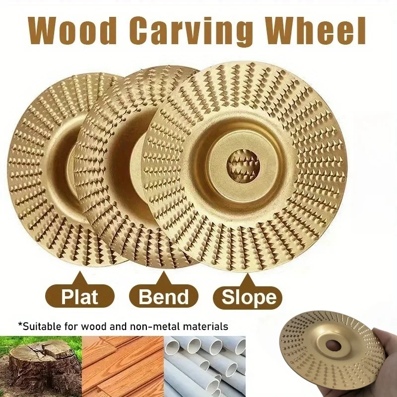 1/3 個木工彫刻ホイール研磨ホイール多用途サンディングディスク木材整形ツール研磨ディスク 16 ミリメートル内径