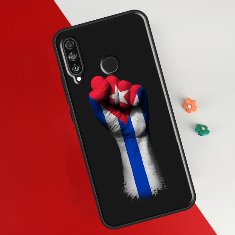 Cuba flag Art Cover For Huawei P30 Pro P50 P20 P40 Lite P Smart 2021 Nova 5T Case For Honor 50 8X 10i