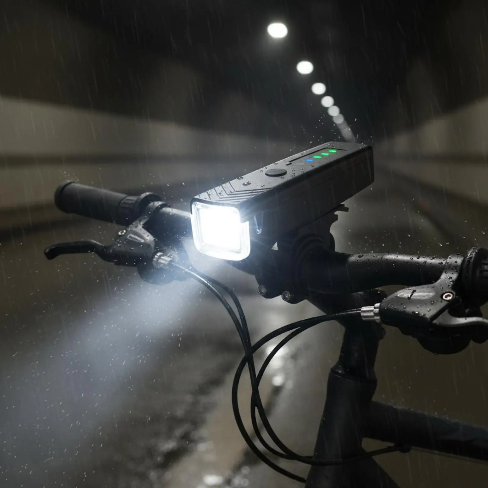 

Usb Rechargeable Bike Headlight Easy to Install Smart Sensor Bike Light High Brightness Cycle Headlamp Rainproof for Cyclists