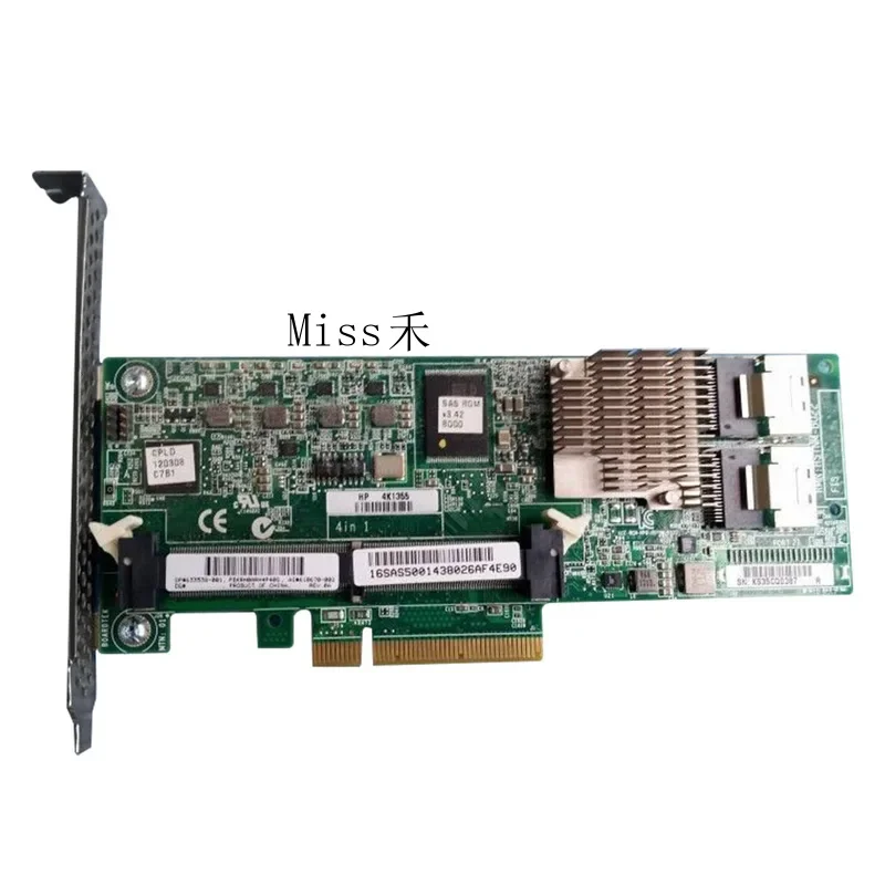 Controlador RAID SAS de 2 Portas H+631670-B21 Smart Array P420 FBWC 6Gb com Bateria de Cache de 512M 1G 2G
