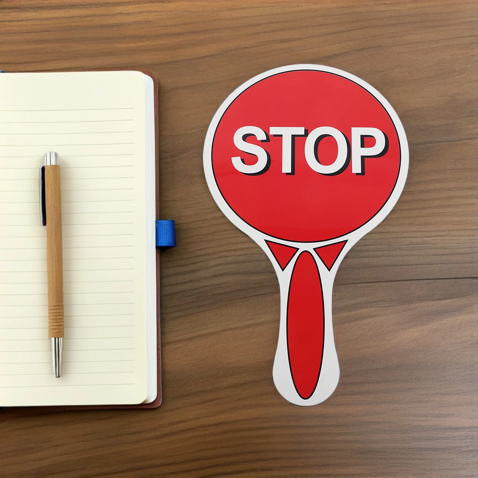 

5 шт., детские стоп-знаки, двусторонние красные, зеленые весла для классной комнаты, игры безопасности дорожного движения, знак остановки