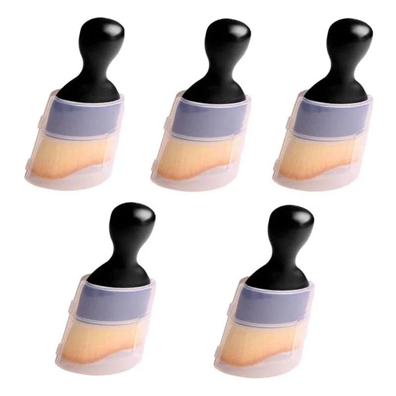 

5Pcs Car Vent Cleaning Soft Brush With Casing Car Interior Cleaning Tool Car Detailing