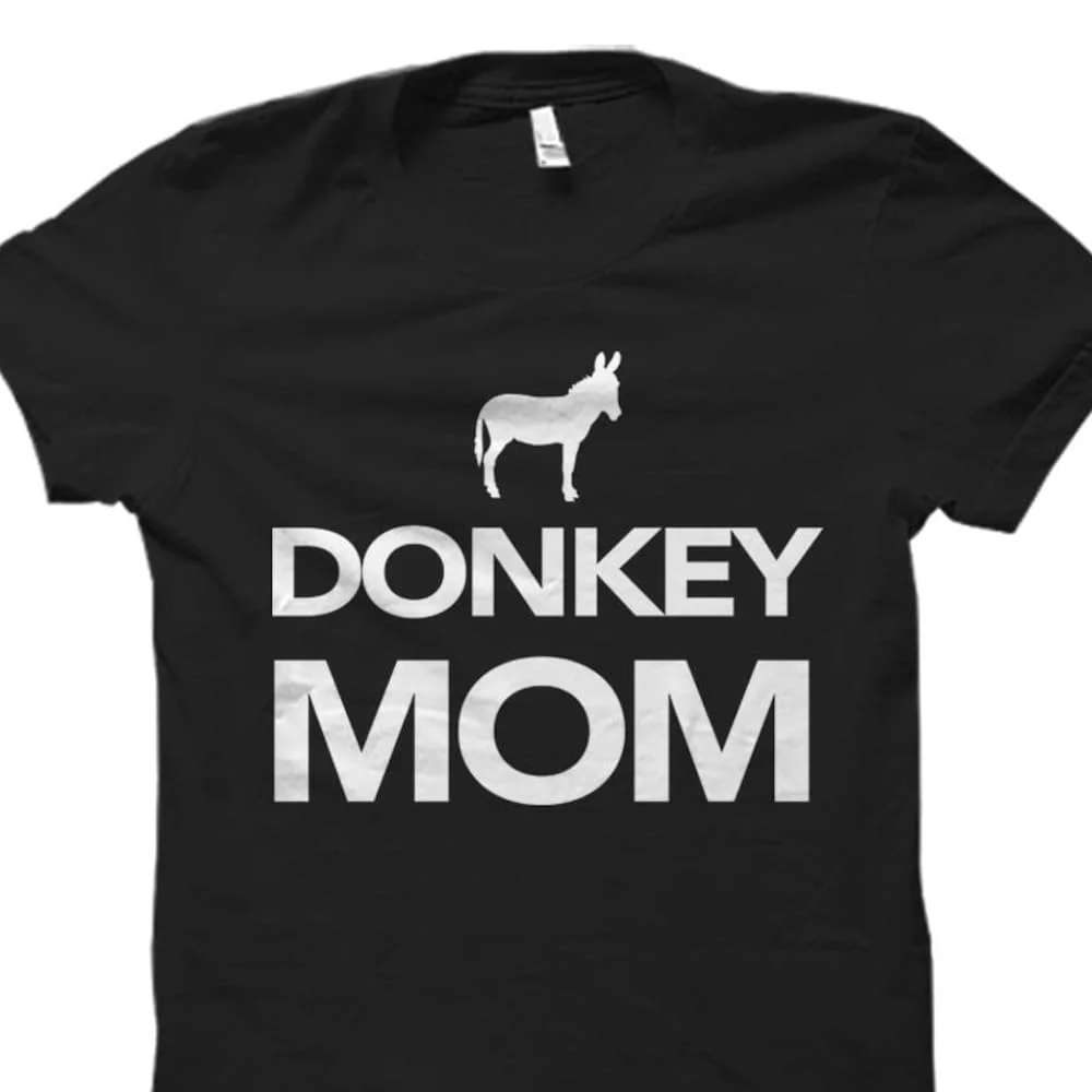 Donkey Owner T Shirt For Mom Lover Donkeys S Farmer Os653