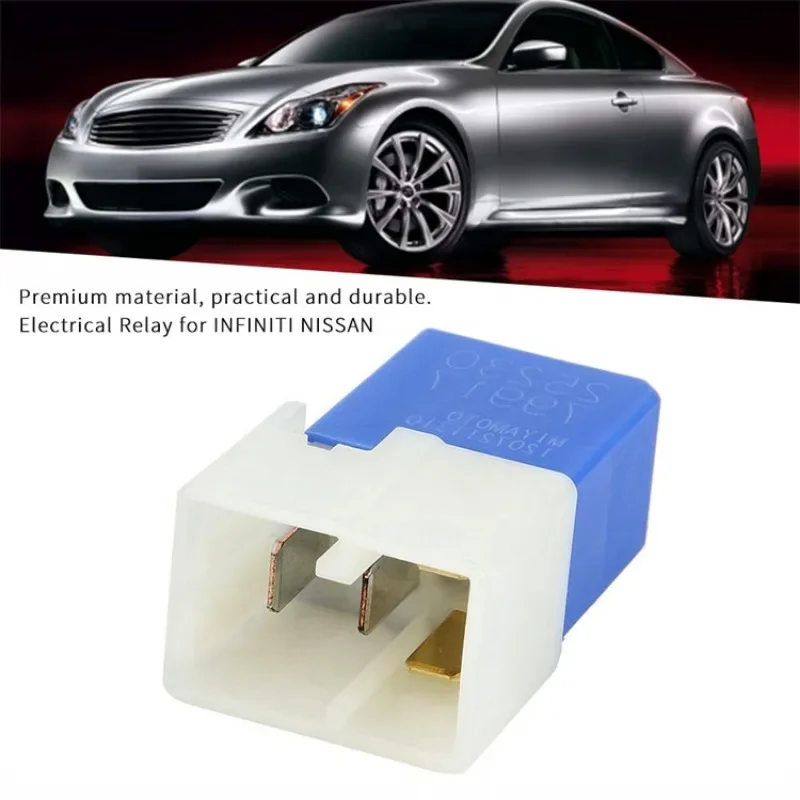 

2523079917 2523079915 12V 4PIN Car Flasher Relay/ Multi Use Blue Horn Relay Module for Infiniti Nissan CHEVROLET CITY EXPRESS