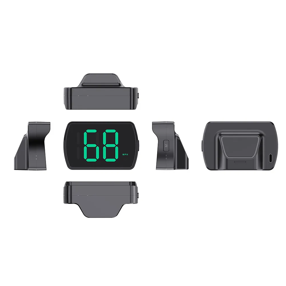 High Accuracy Vehicle HUD Digital Speedometer with User Centric Design and Automatic Brightness Control Features